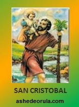 POSTAL CON ORACIÓN-SAN CRISTOBAL