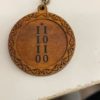 LLAVERO-TABLERO DE MADERA-SIN GRABAR O GRABADO. - Imagen 6
