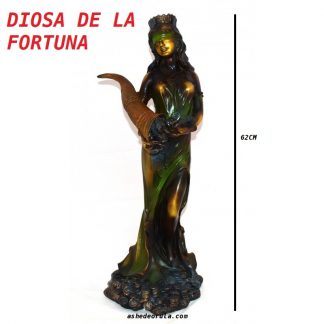DIOSA DE LA FORTUNA-62cm resina
