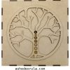 JUEGO DE PIEDRAS 7 CHAKRAS-ÁRBOL DE LA VIDA CAJA MADERA - Imagen 2