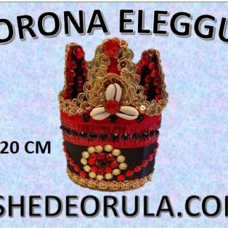 CORONA DE ELEGGUA DE 20 CM