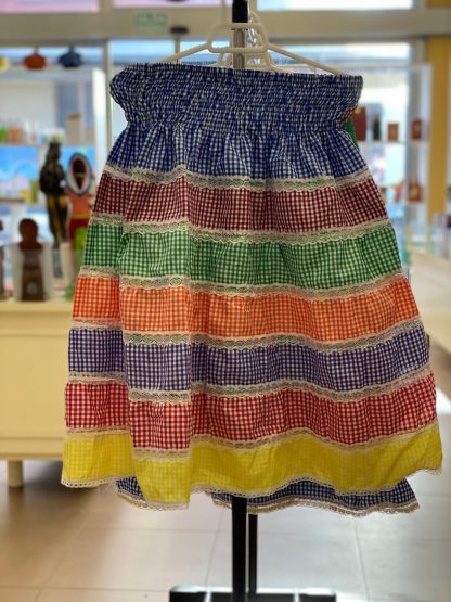SAYA de guinga DE 7 COLORES (con elástico talla estándar)