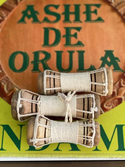 JUEGO TAMBOR BATA MINIATURA.